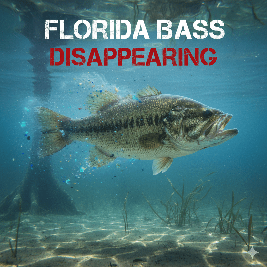 Florida Bass DISAPPEARING? Your Fishing Future Depends on THIS! 1 Bass Disappear