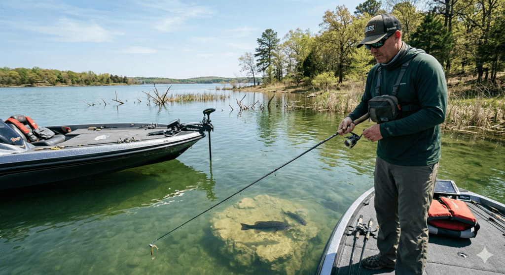To Bed or Not to Bed? The Ethics and Science of Sight Fishing for Spawning Bass 1 Sight Fishing for Spawning Bass