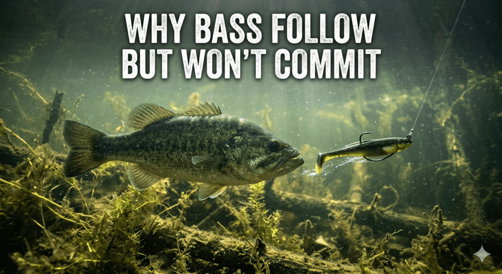 Why Bass Follow But Won't Commit (And How to Trigger the Strike) 1 Why Bass Follow But Wont Commit