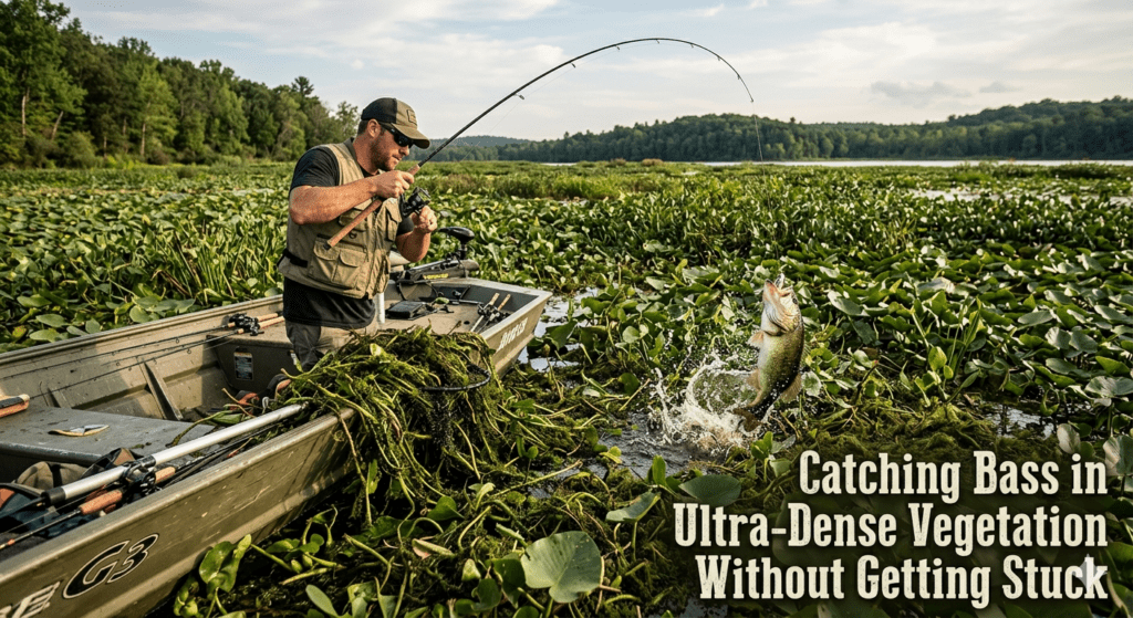 The Hydrilla Highway: Catching Bass in Ultra-Dense Vegetation Without Getting Stuck 1 Catching Bass in Ultra Dense Vegetation