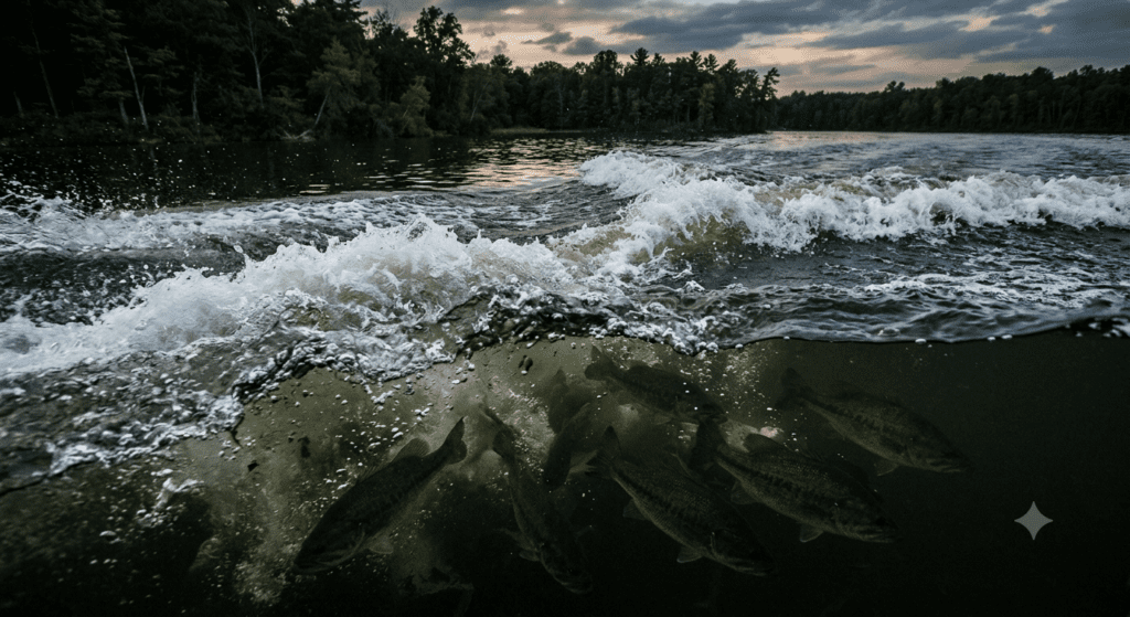 Why Your Boat's Wake Scares Bass for Hours (And How to Disappear on the Water) 1 Boats Wake Scares Bass