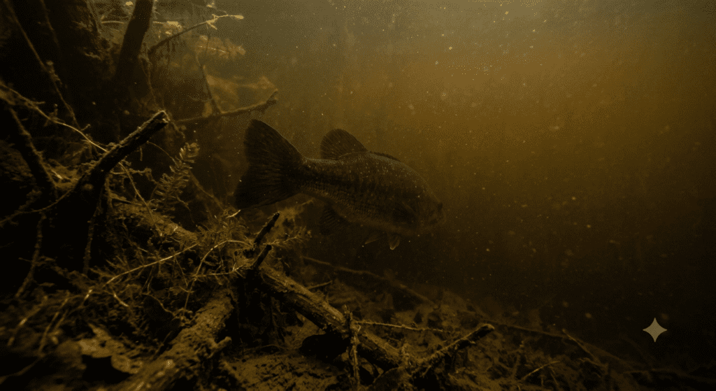 Why Bass Vanish in Stained Water and How to Unlock the Feeding Zone 1 Why Bass Vanish in Stained Water